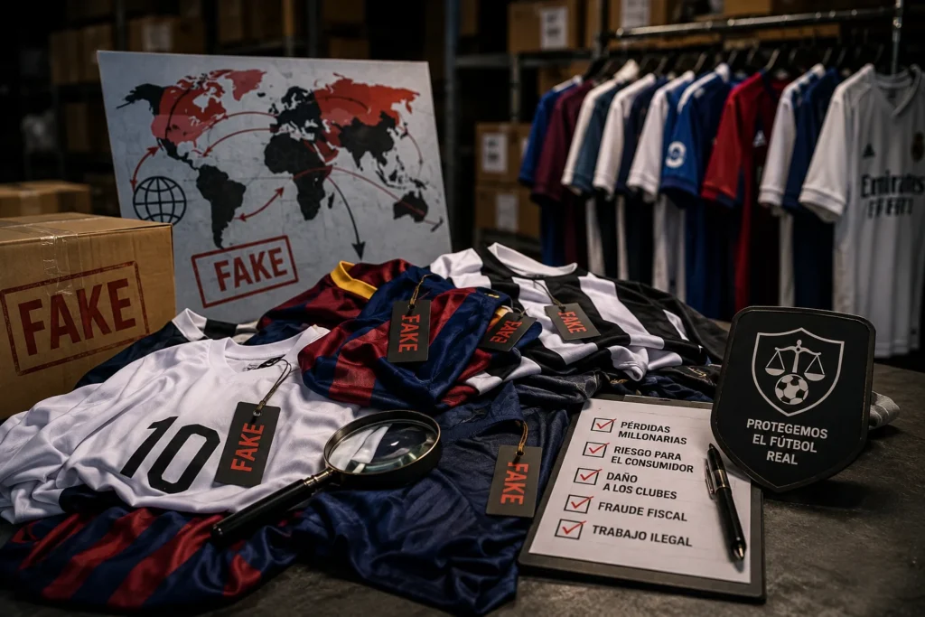 falsificación de ropa deportiva